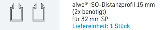 ALWO ISO Distanzprofil