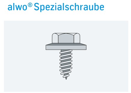 ALWO Spezialschraube V2A