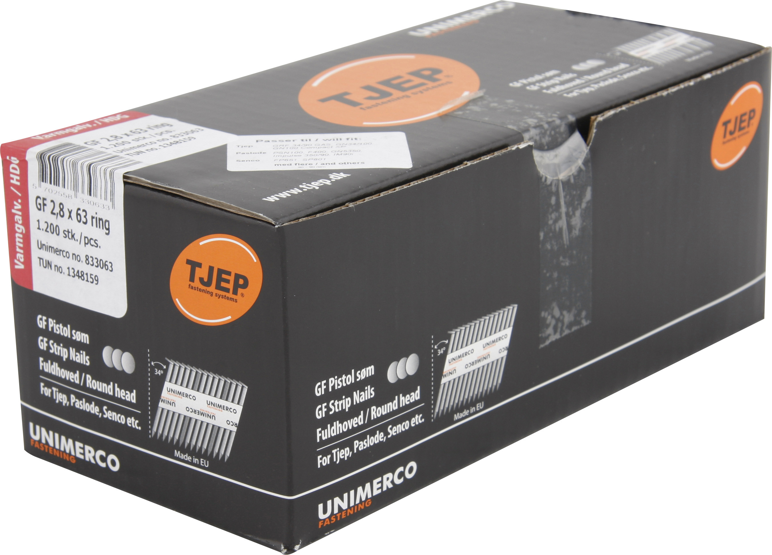 GF 34° Streifennägel