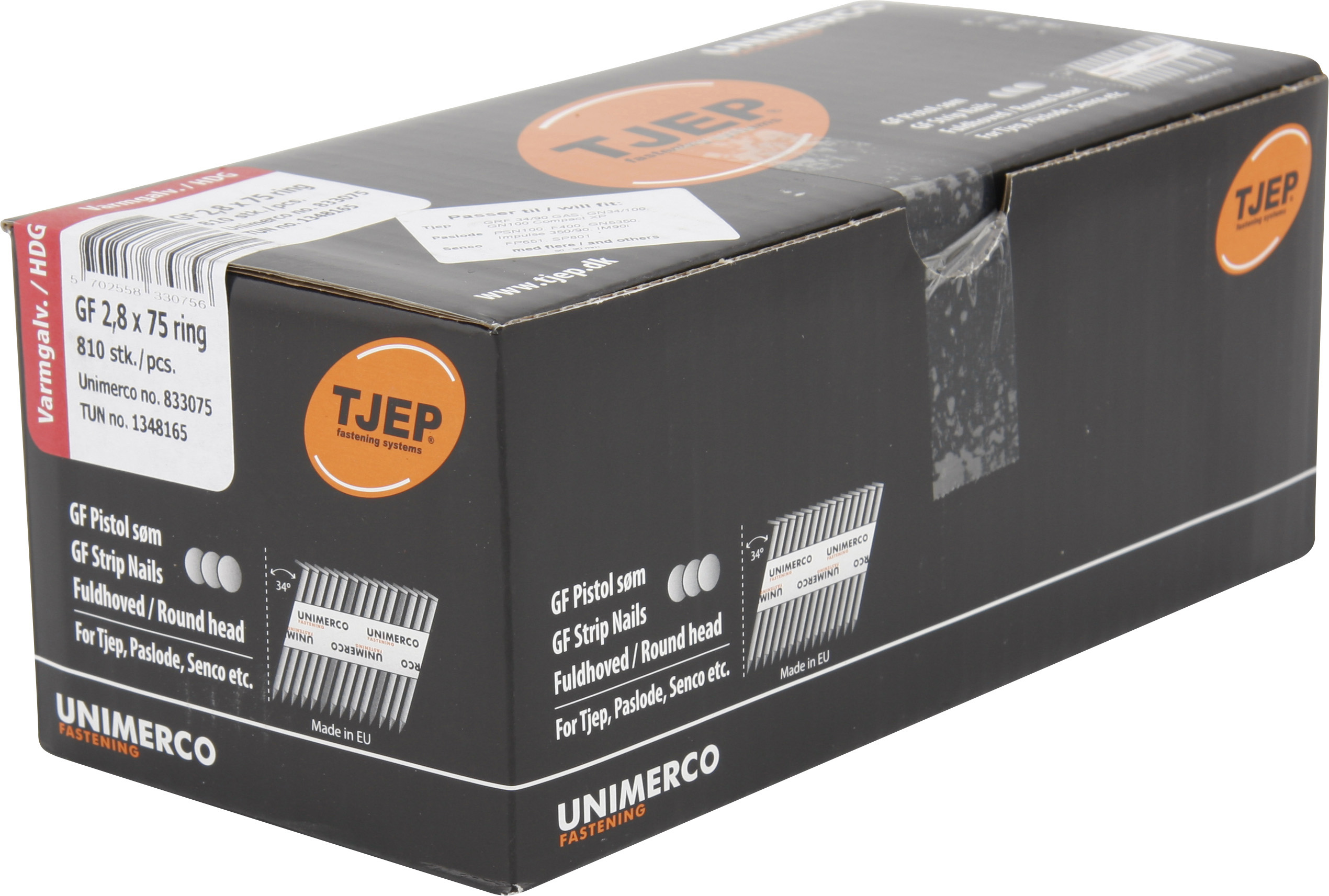 GF 34° Streifennägel