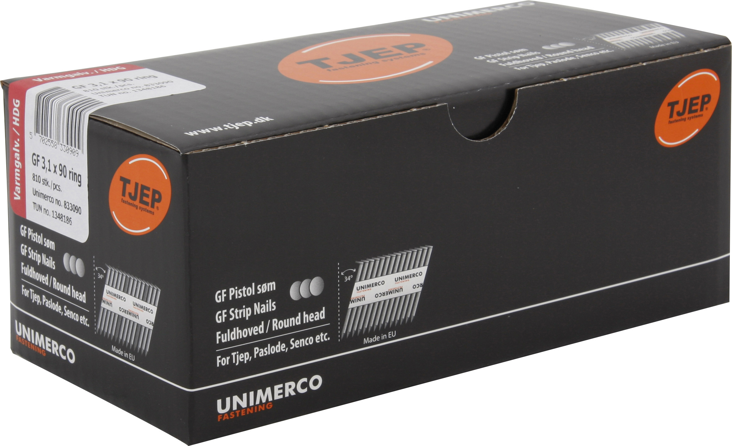 GF 34° Streifennägel