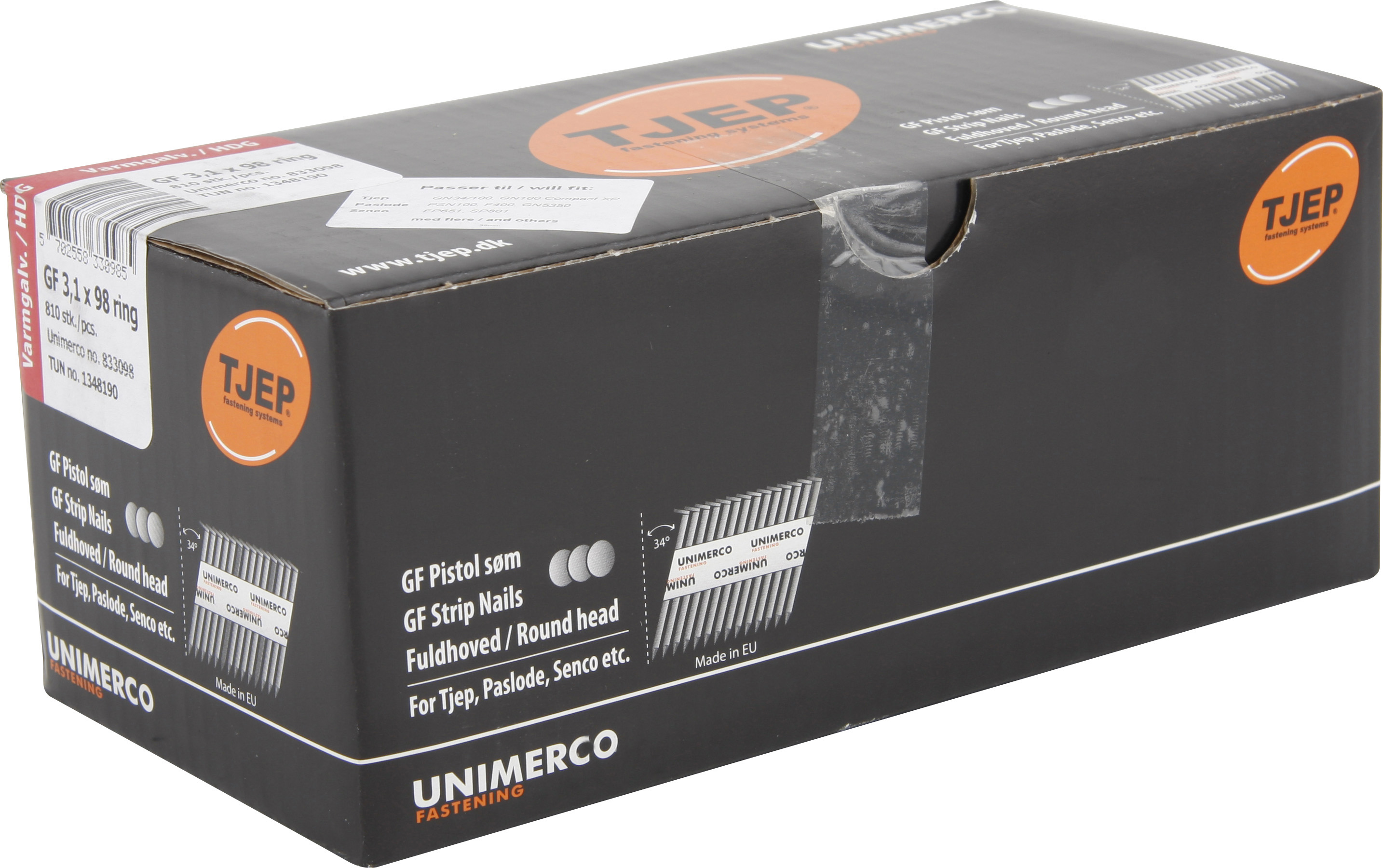 GF 34° Streifennägel