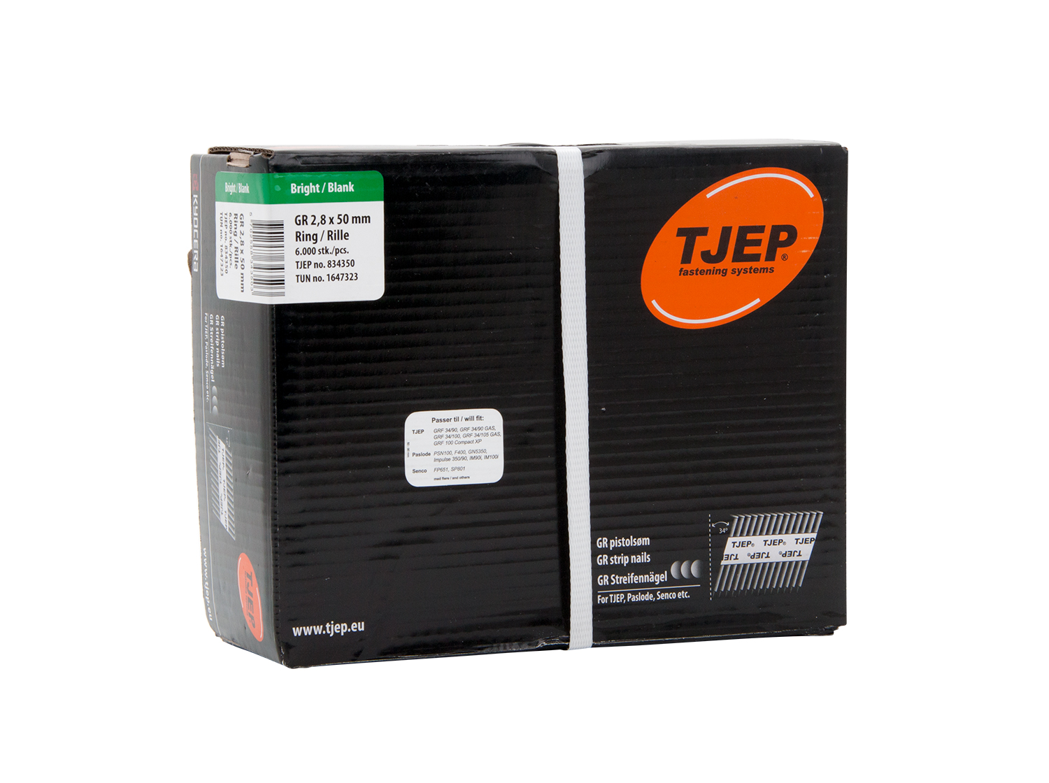 GR 34° Streifennägel