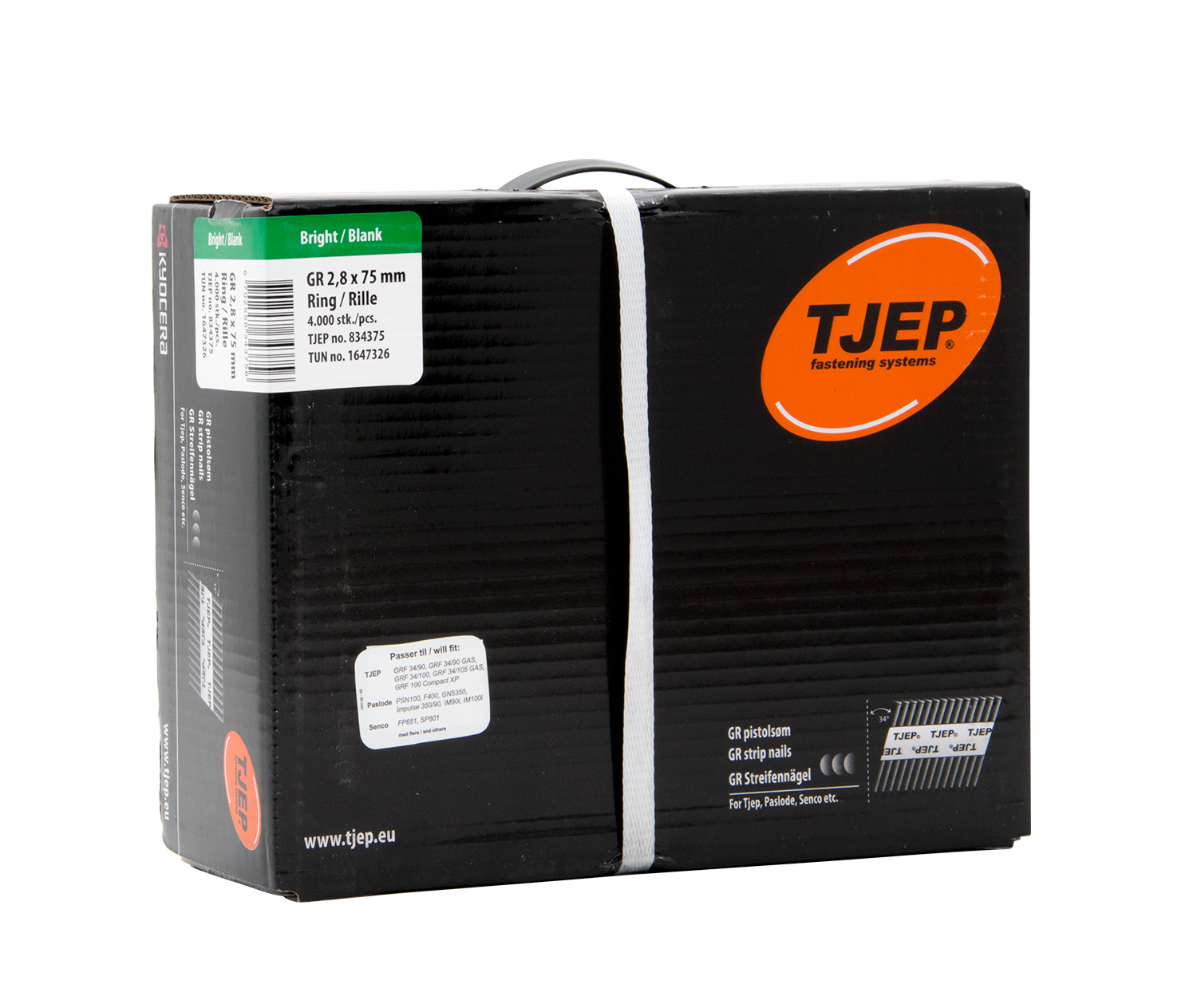 GR 34° Streifennägel