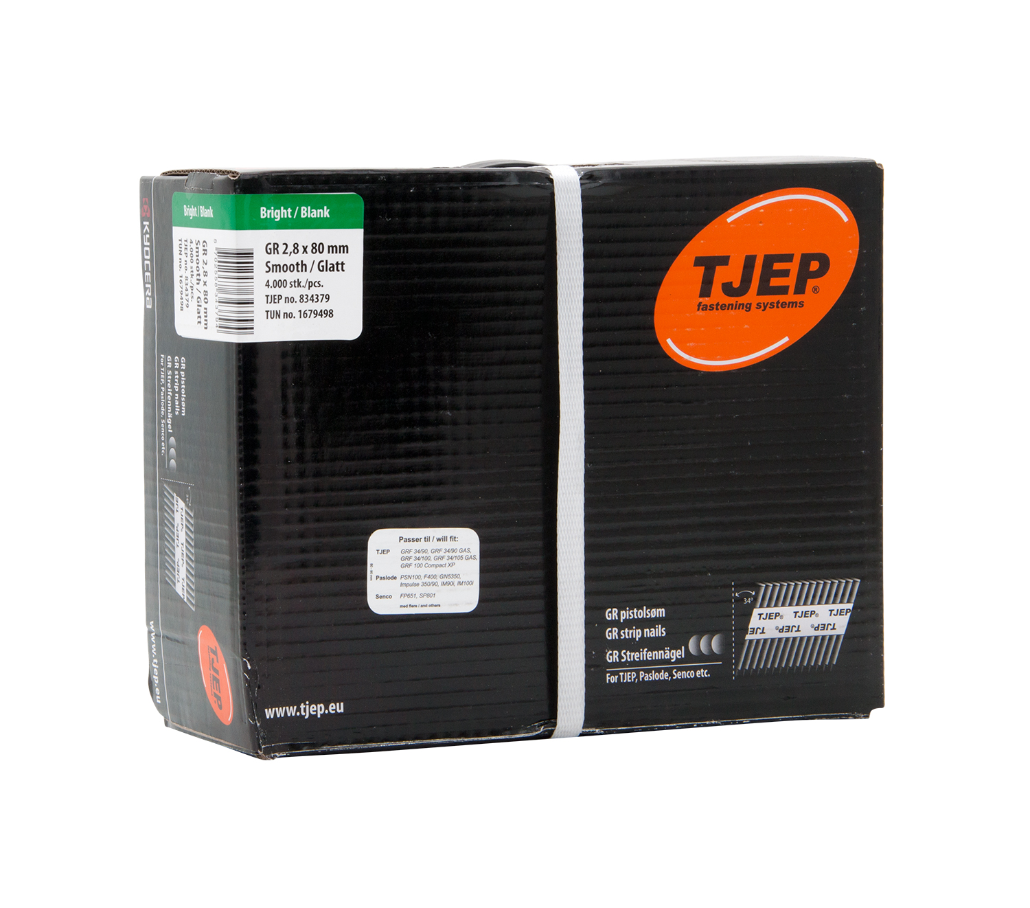 GR 34° Streifennägel