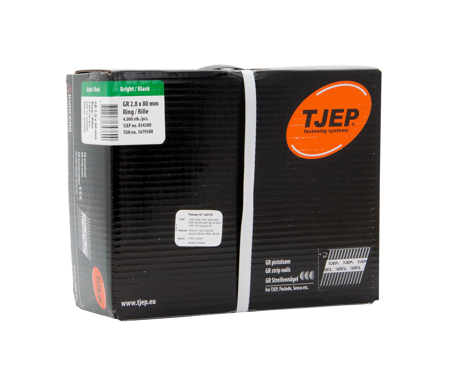 GR 34° Streifennägel