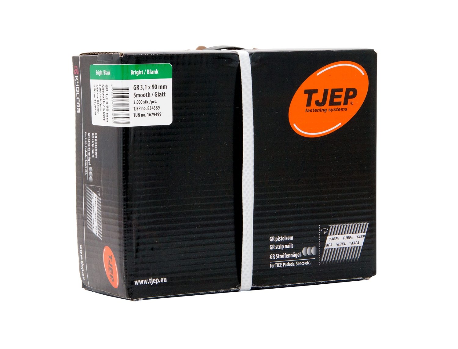 GR 34° Streifennägel