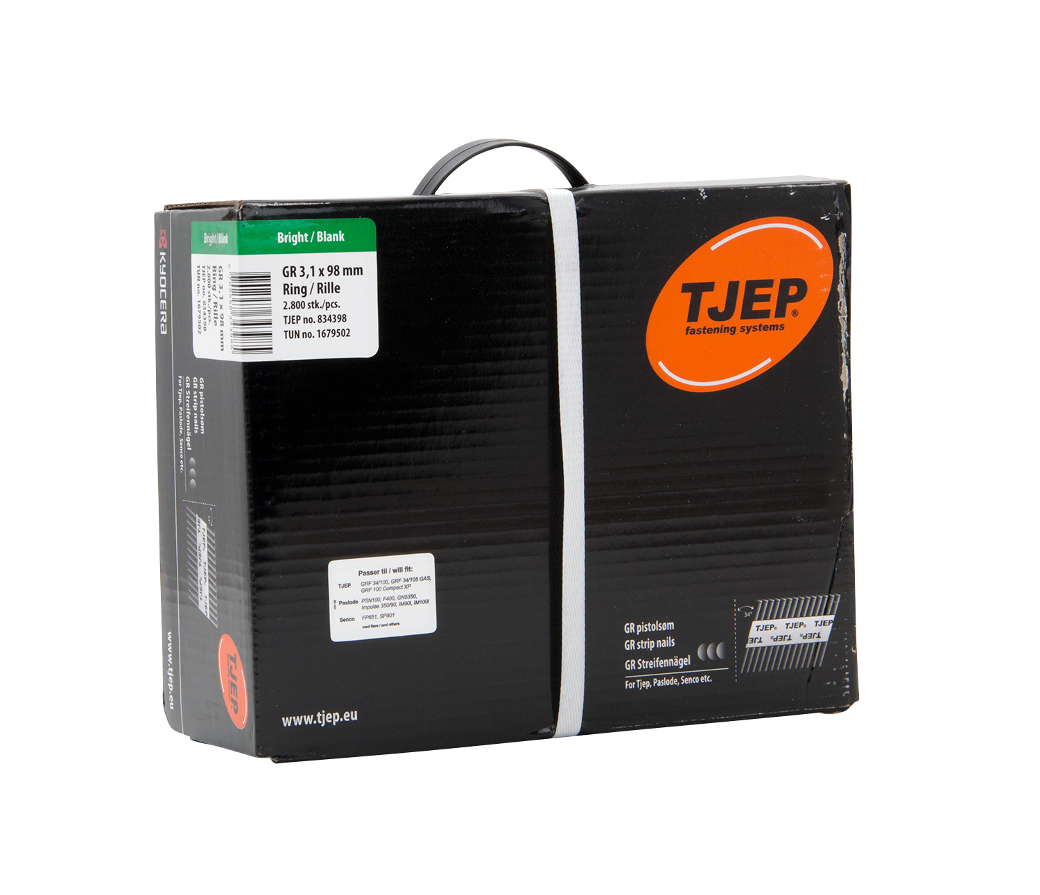 GR 34° Streifennägel