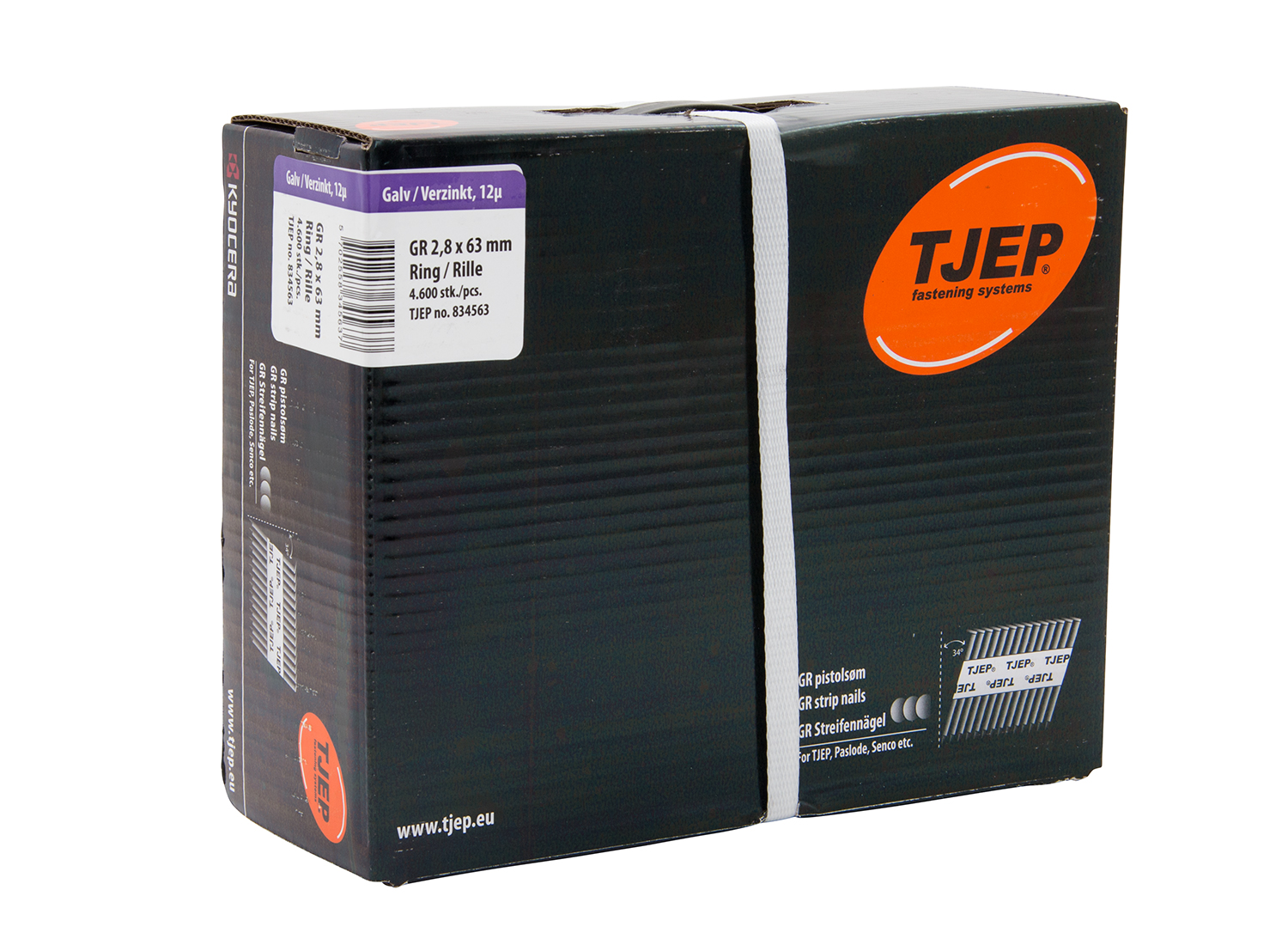 GR 34° Streifennägel