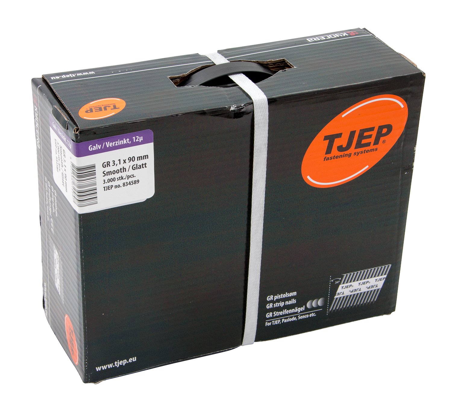 GR 34° Streifennägel