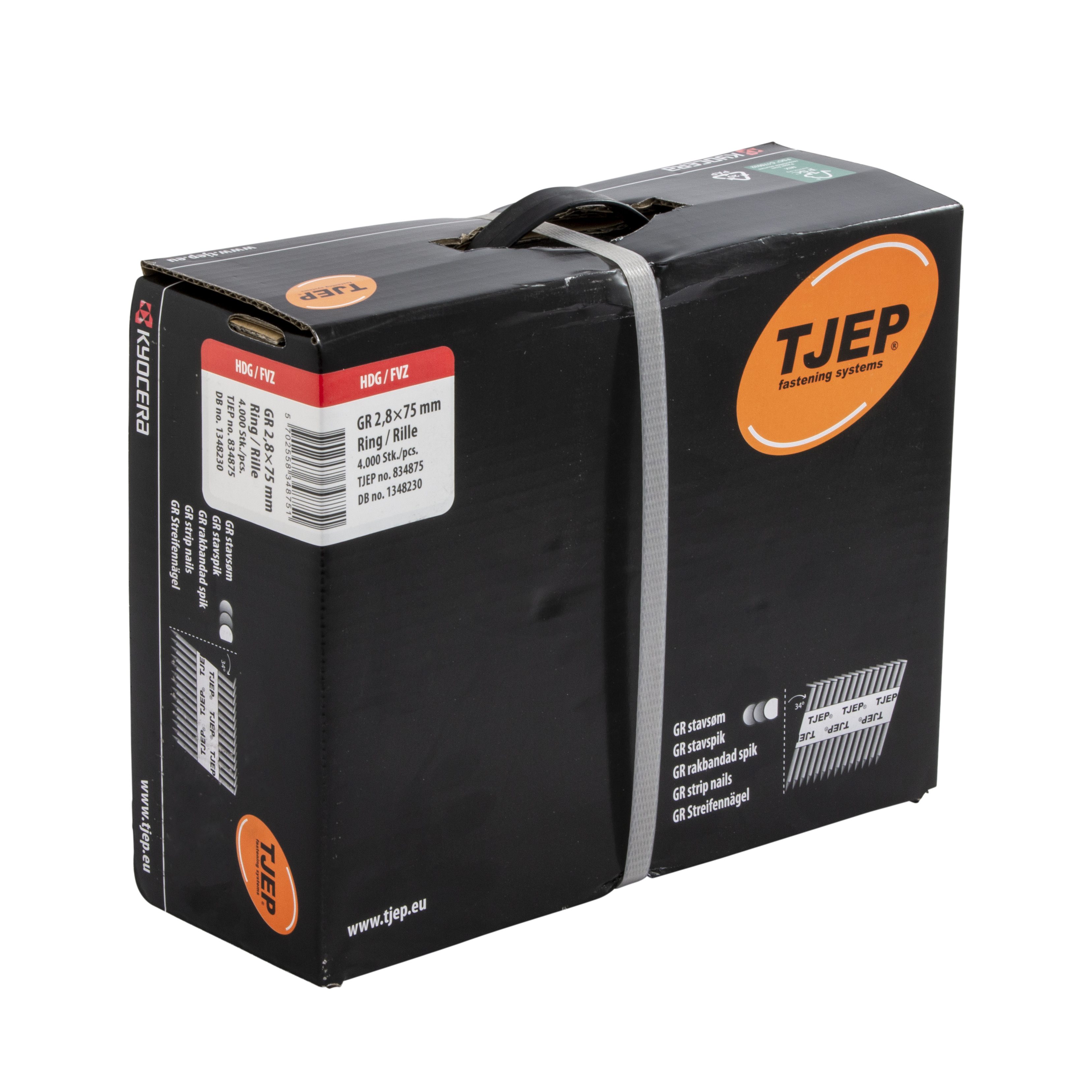 GR 34° Streifennägel