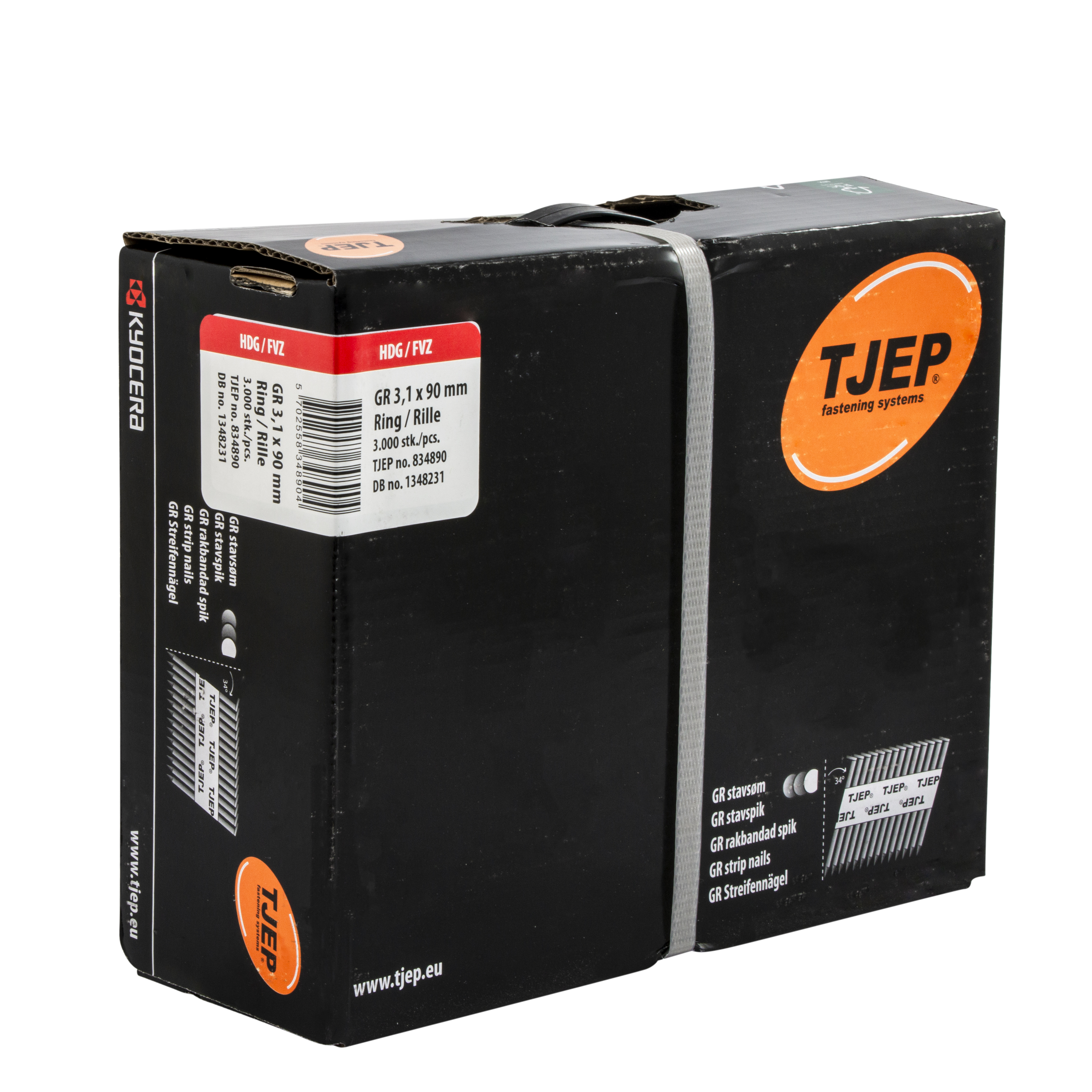 GR 34° Streifennägel