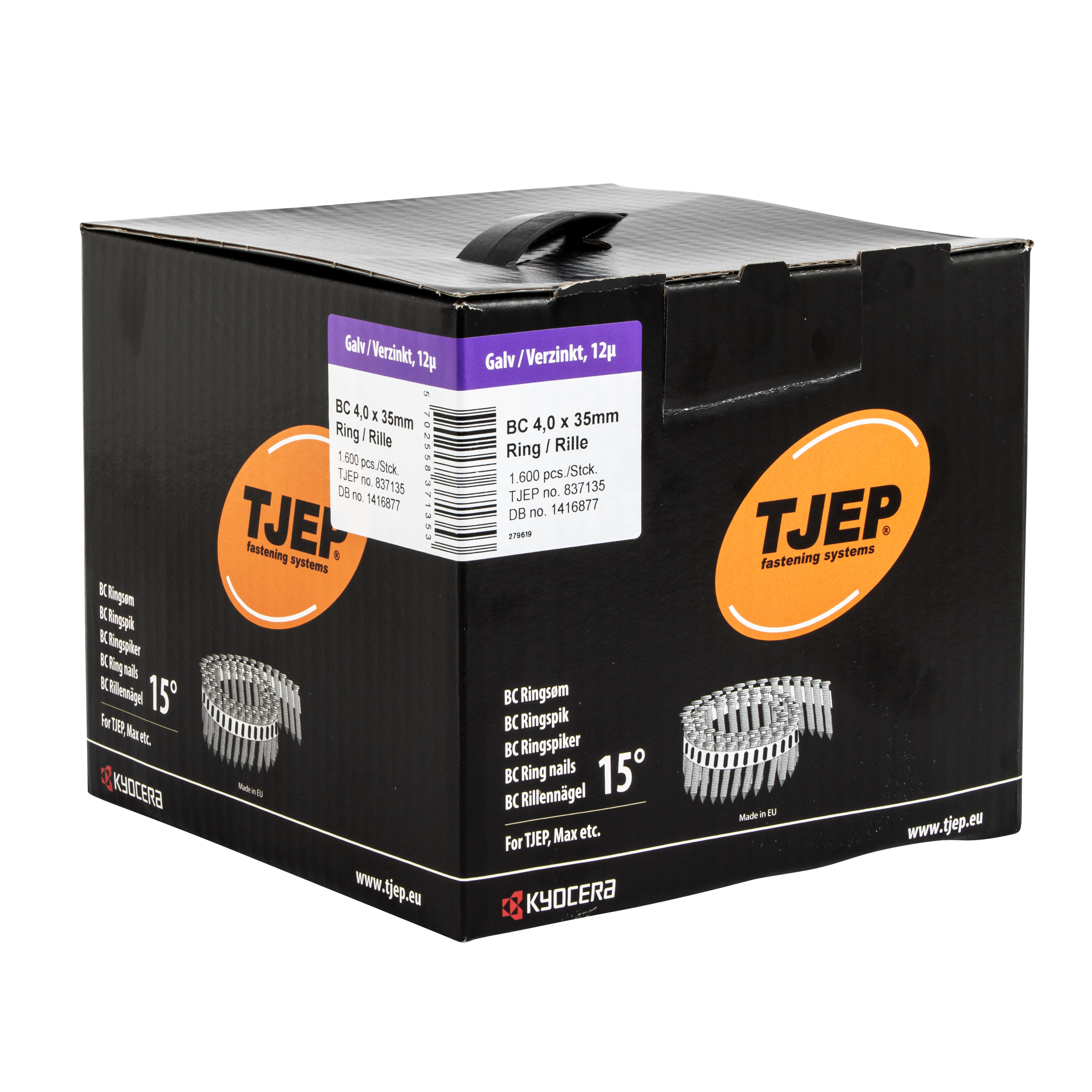 BC Ankernägel, 15°