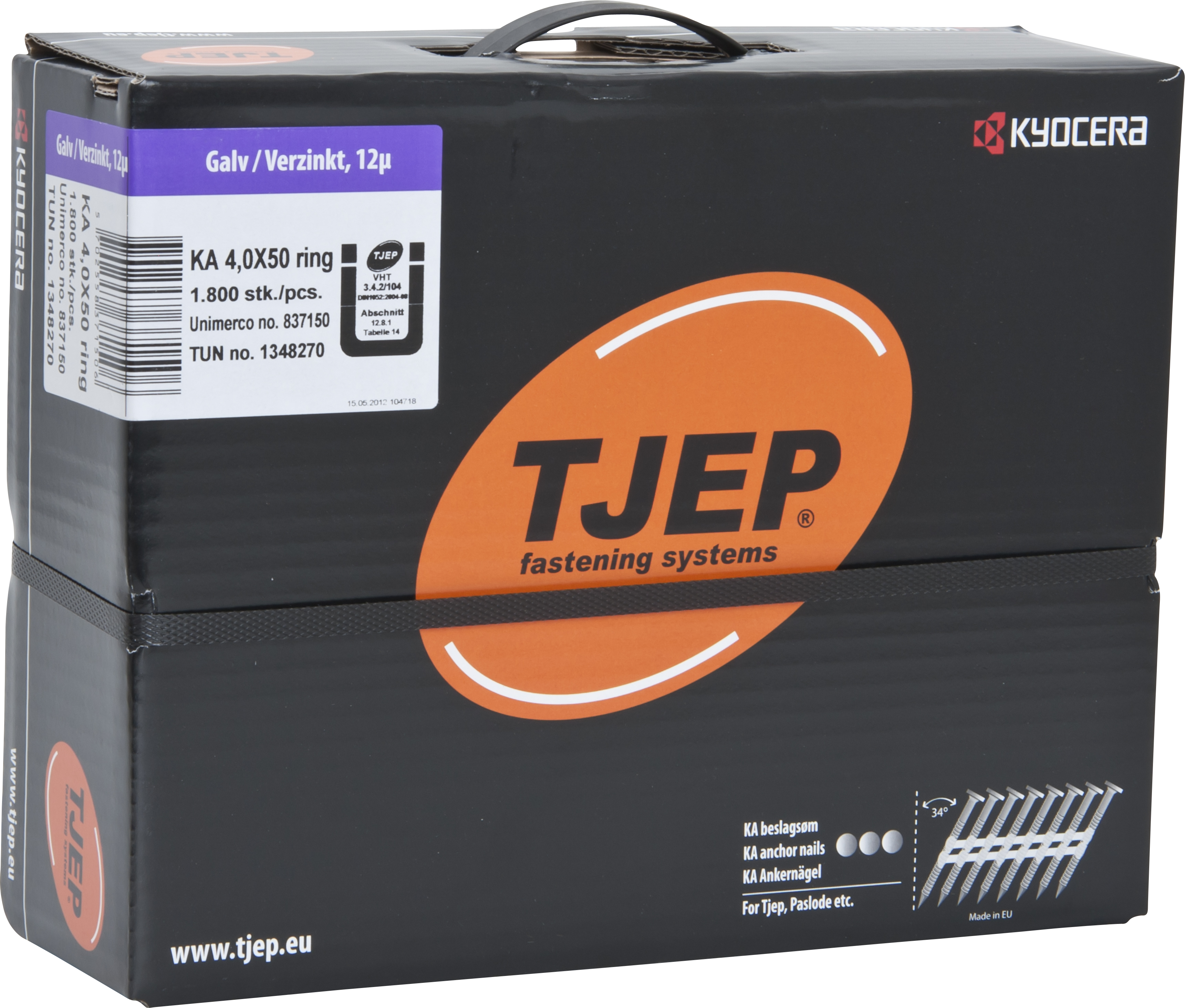 KA Ankernägel, 34°