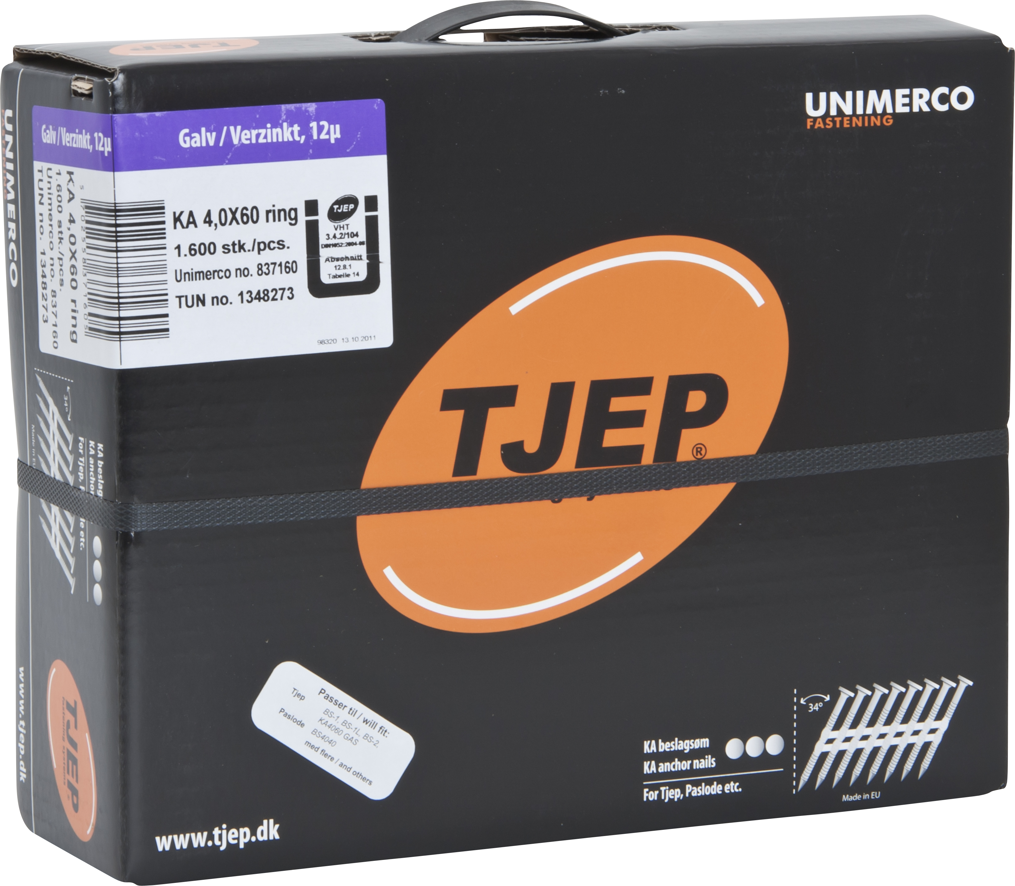 KA Ankernägel, 34°