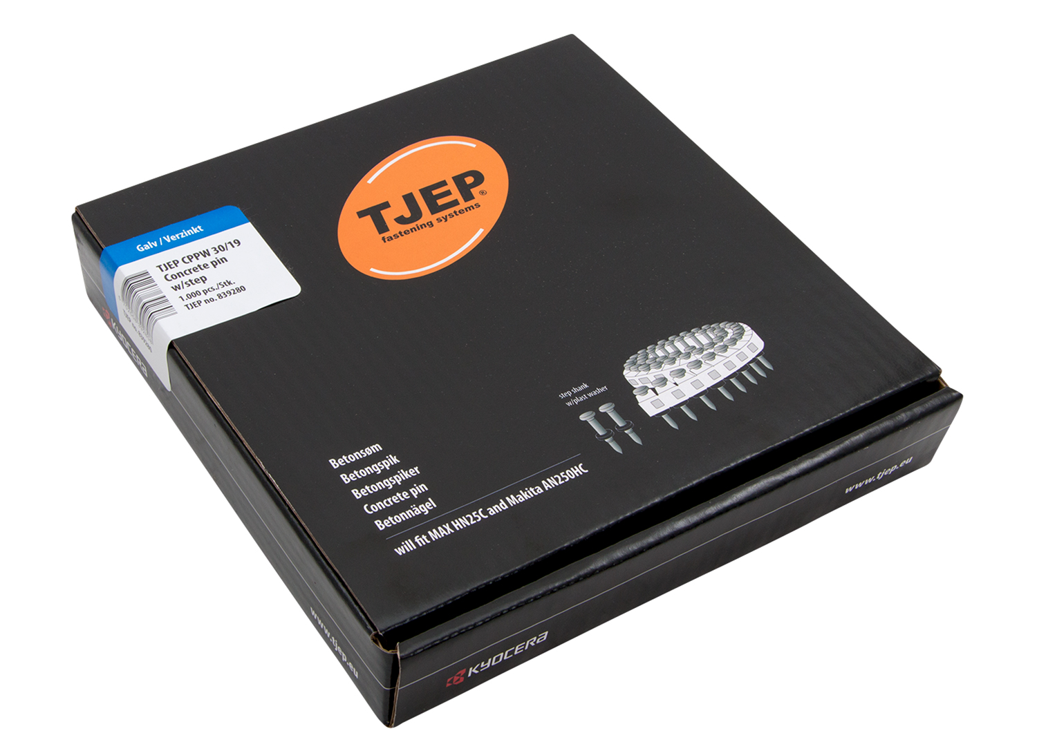 CPPW Betonnägel, 0°