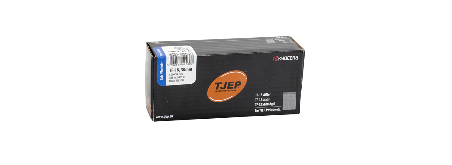 TF-18 Stiftnägel 0°