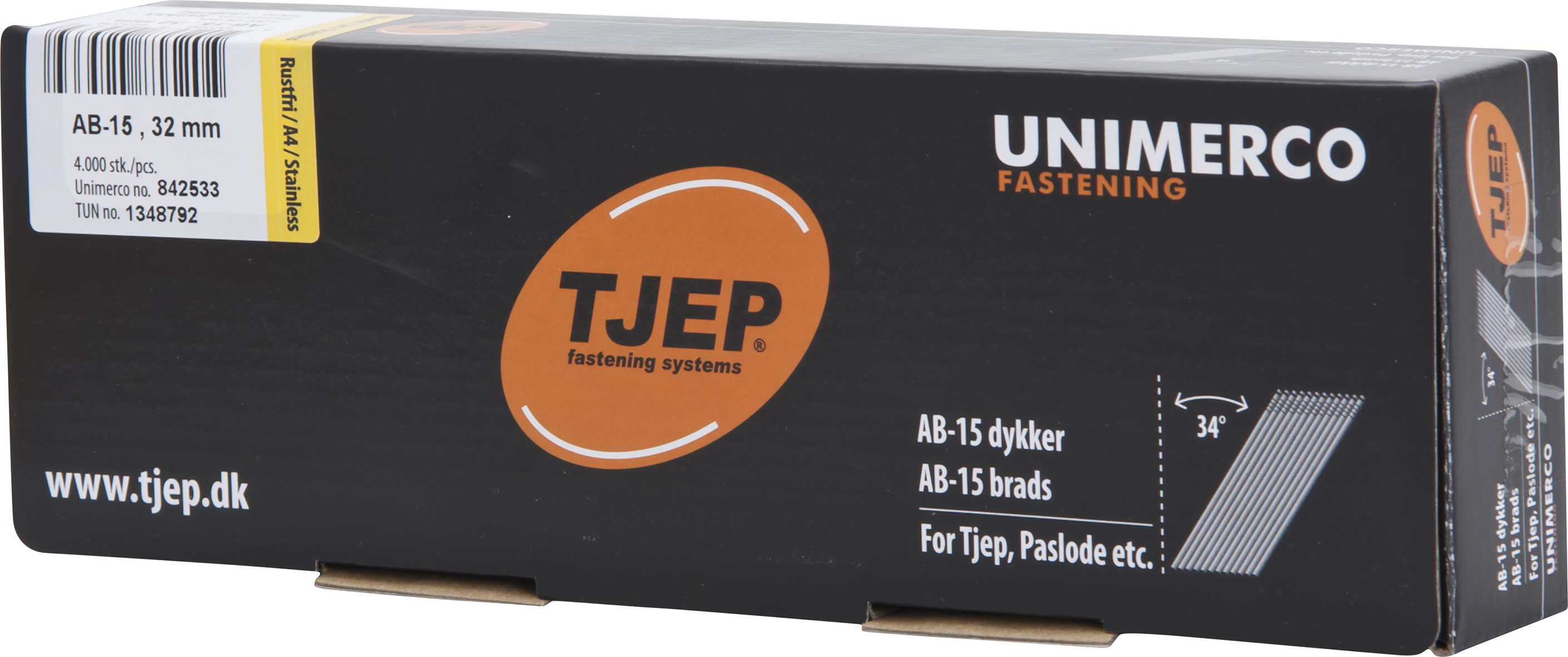 AB-15 Brads 34°