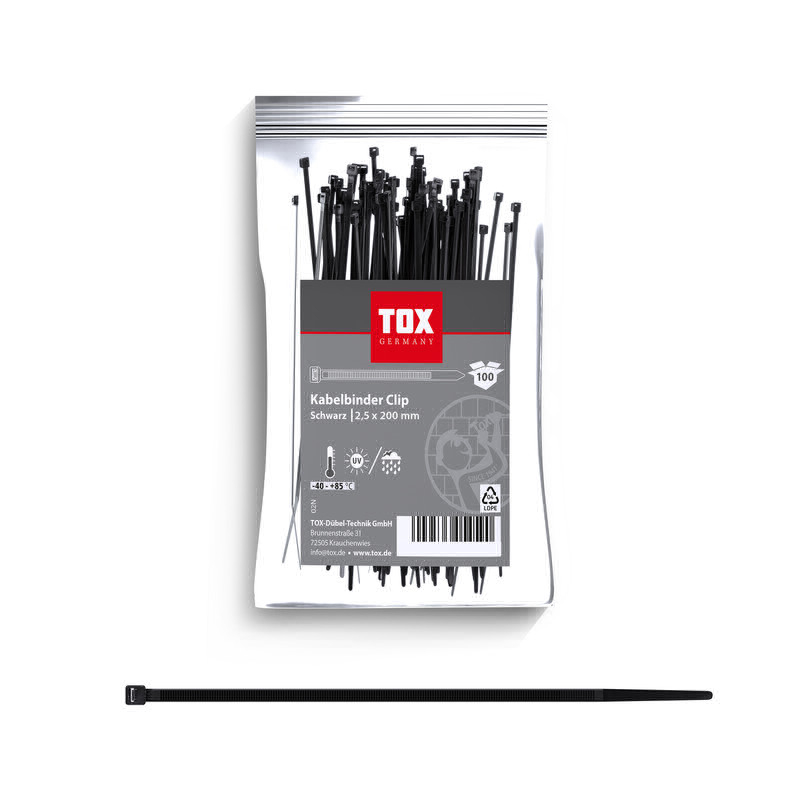 Kabelbinder Clip