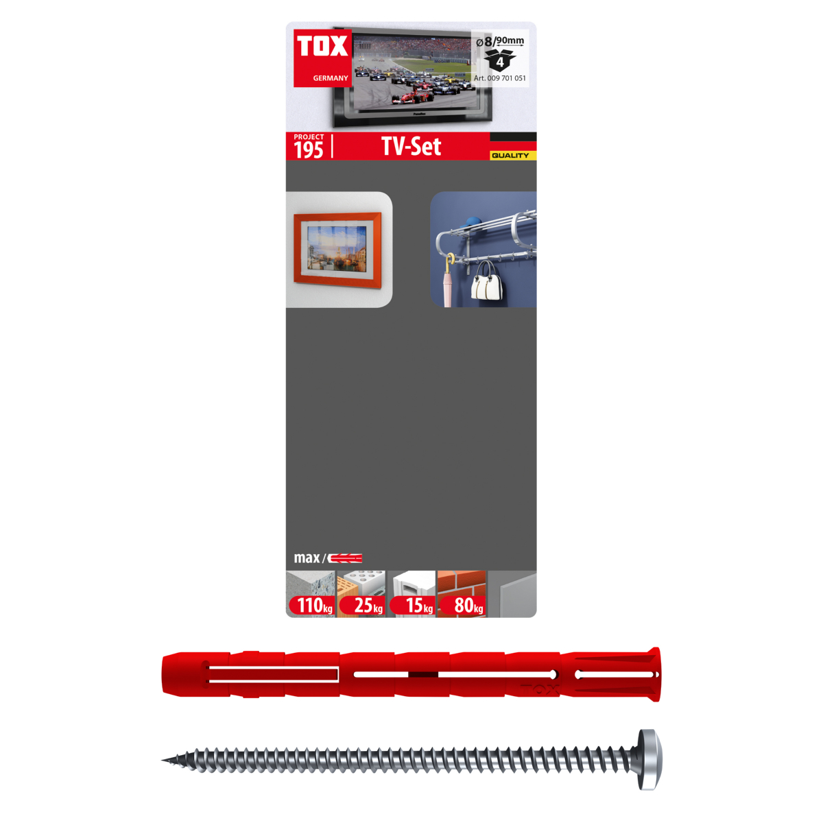 Parallel-Spreizdübel