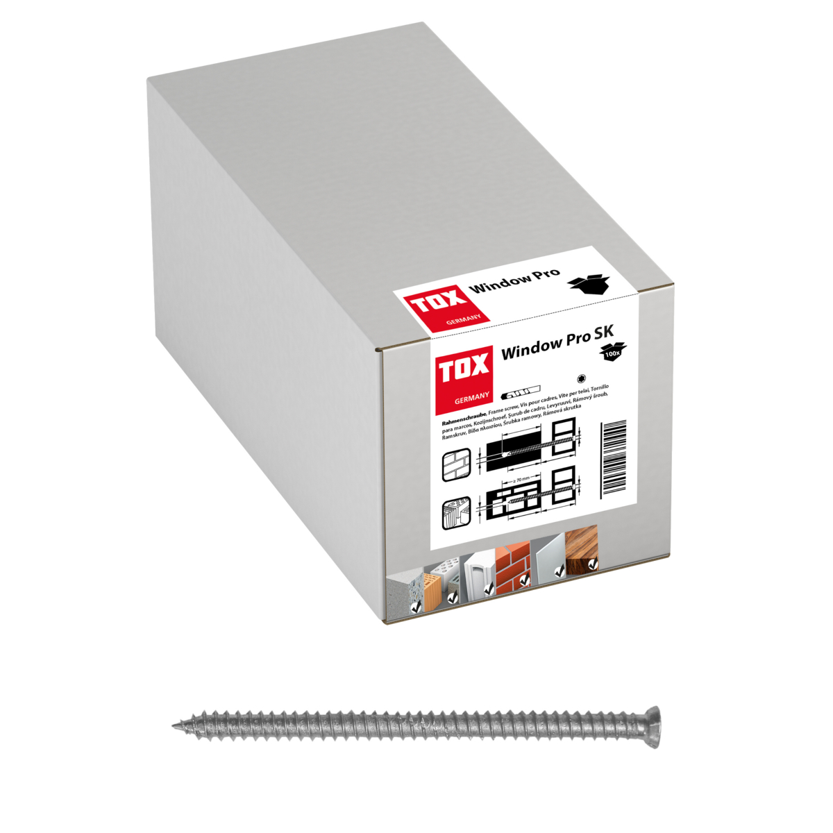 Fensterrahmenschraube