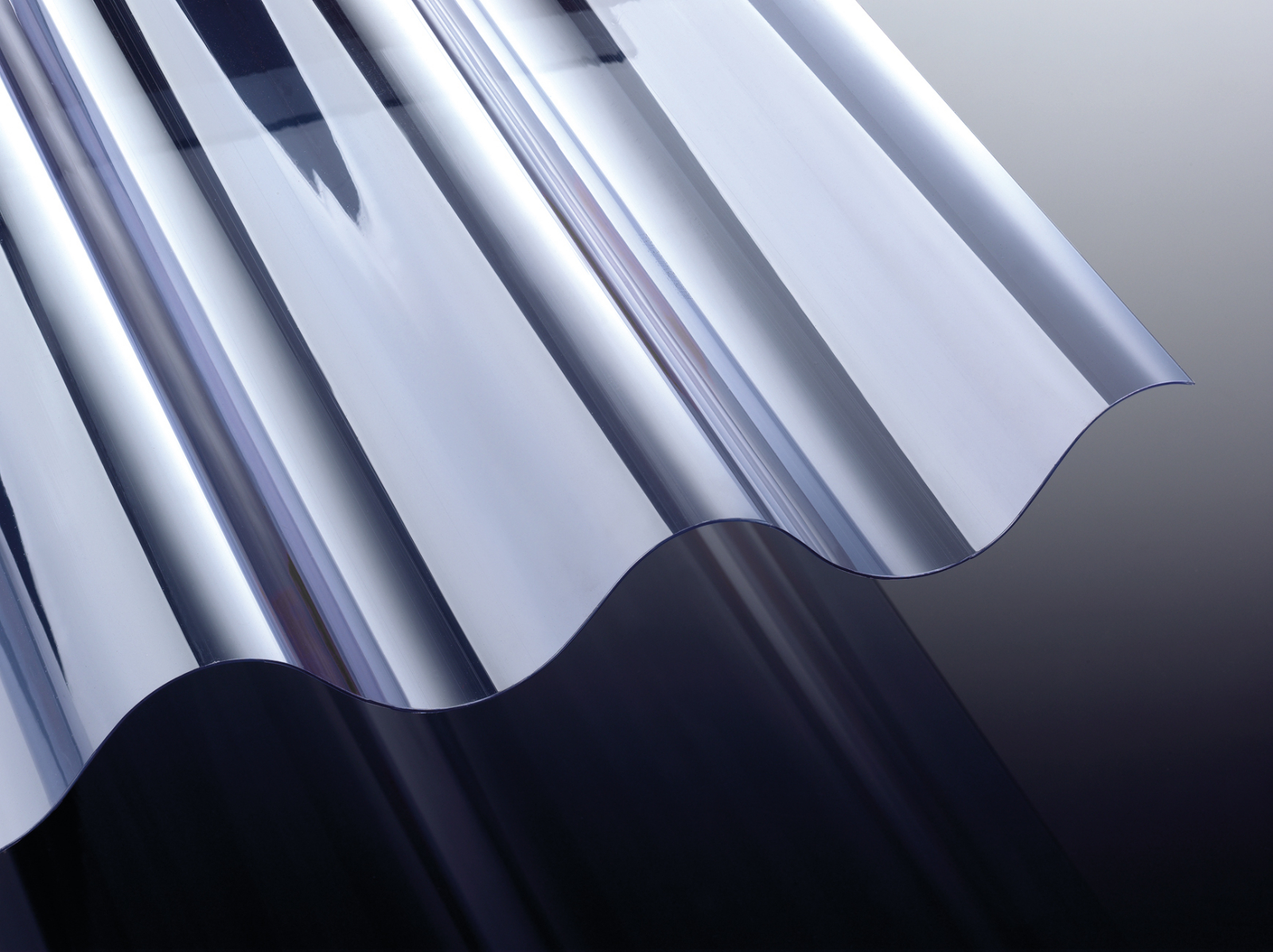 Welle 6 PVC-Lichtplatten 1,2mm