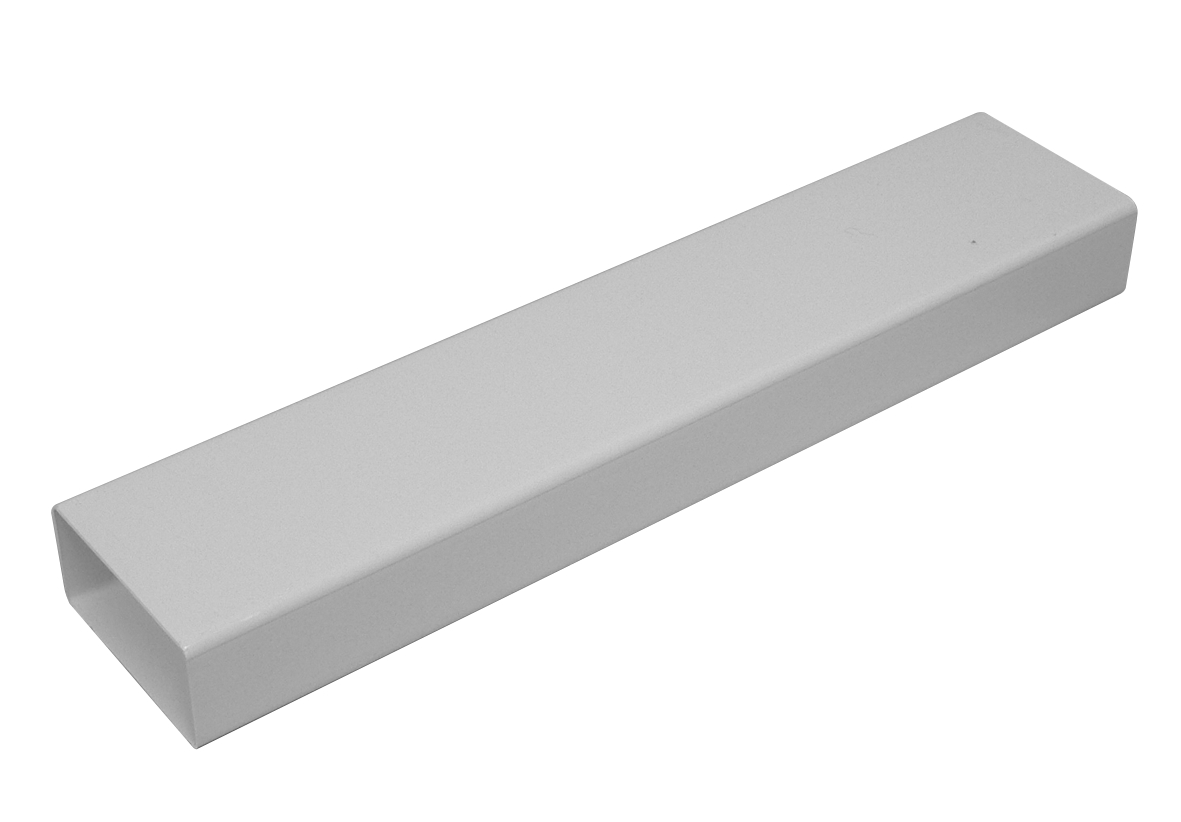 Flachkanal-Lüftungsrohr PVC