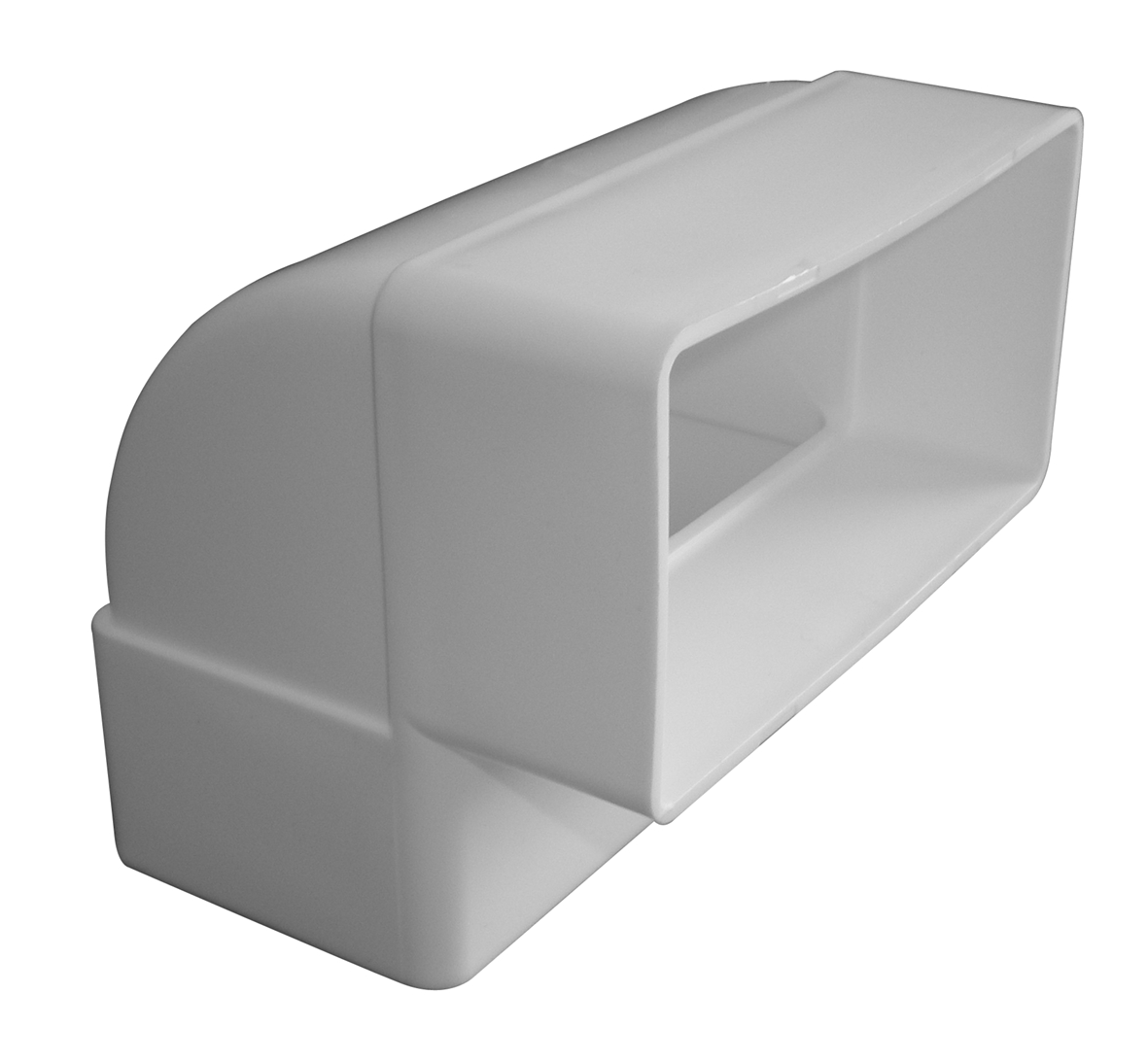 Flachkanal-Bogen senkr. 90°