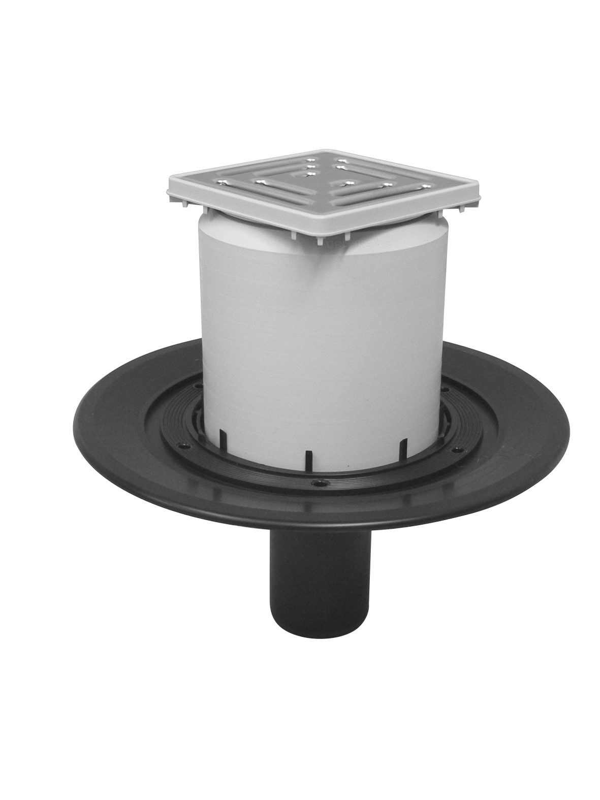 Balkon- u.Terrassenablauf senkrecht