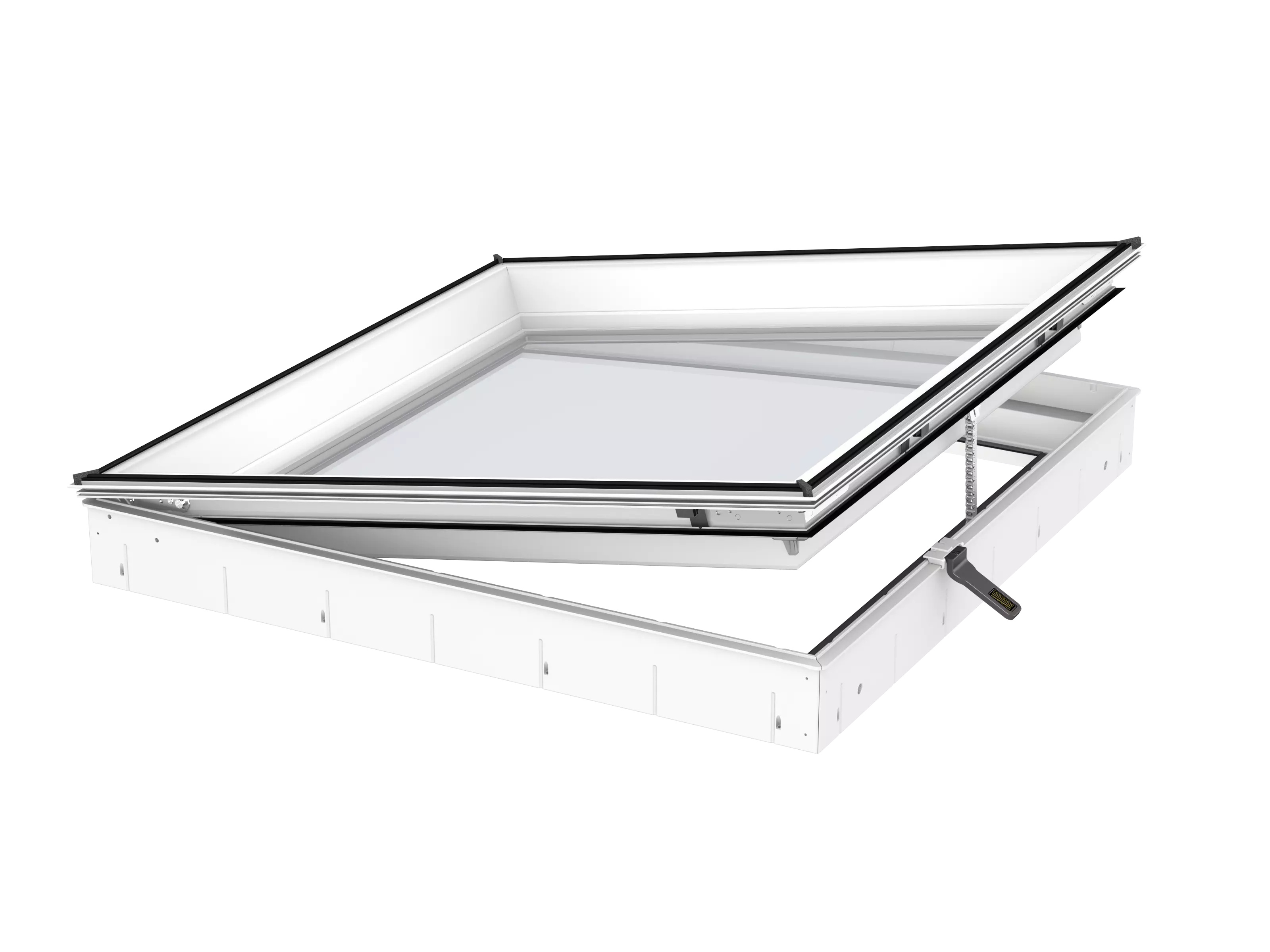 Flachdachfenster Basis Glas
