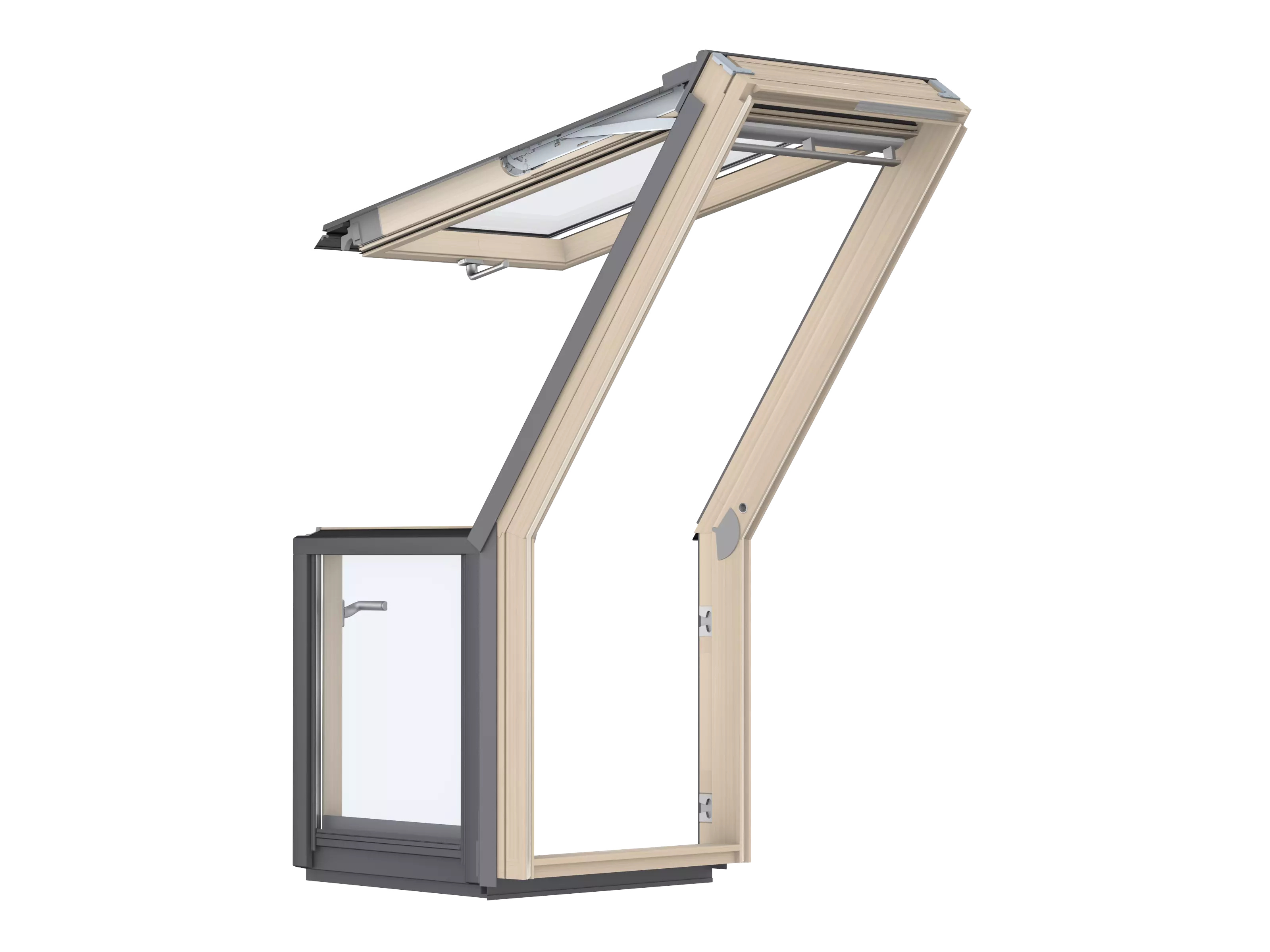 Dachterrasse Türelement