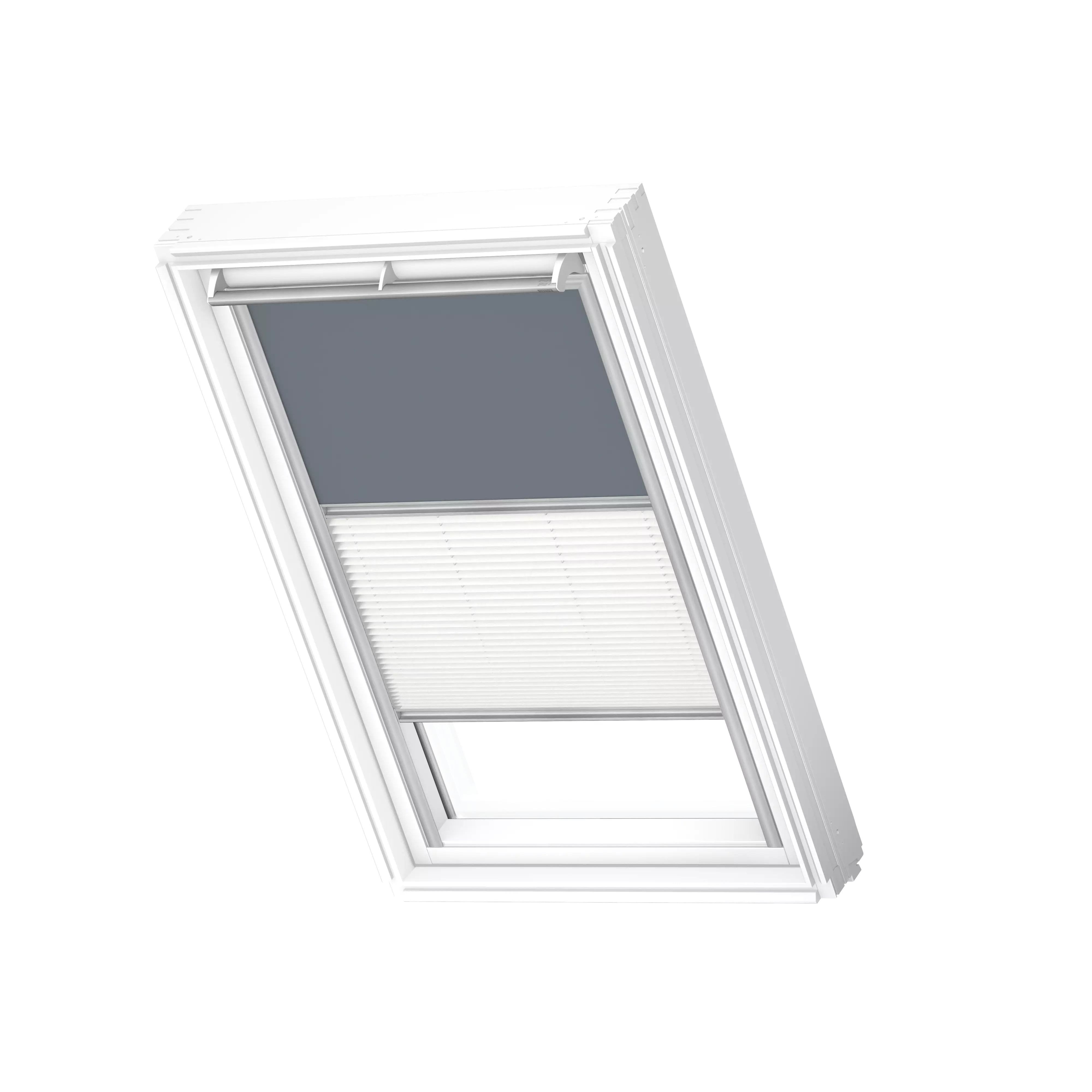 Rollo Verdunk. & Plissee-Set