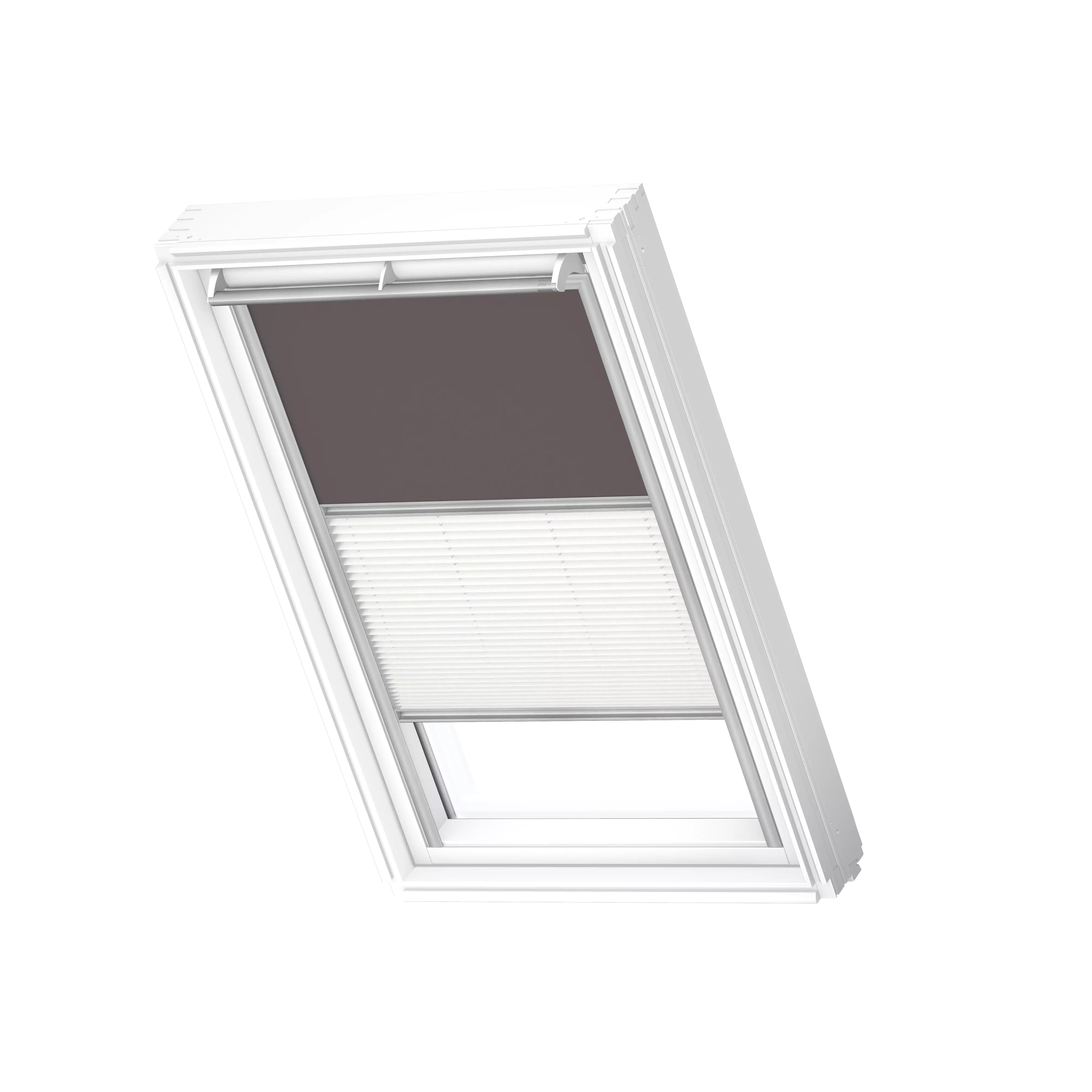 Rollo Verdunk. & Plissee-Set