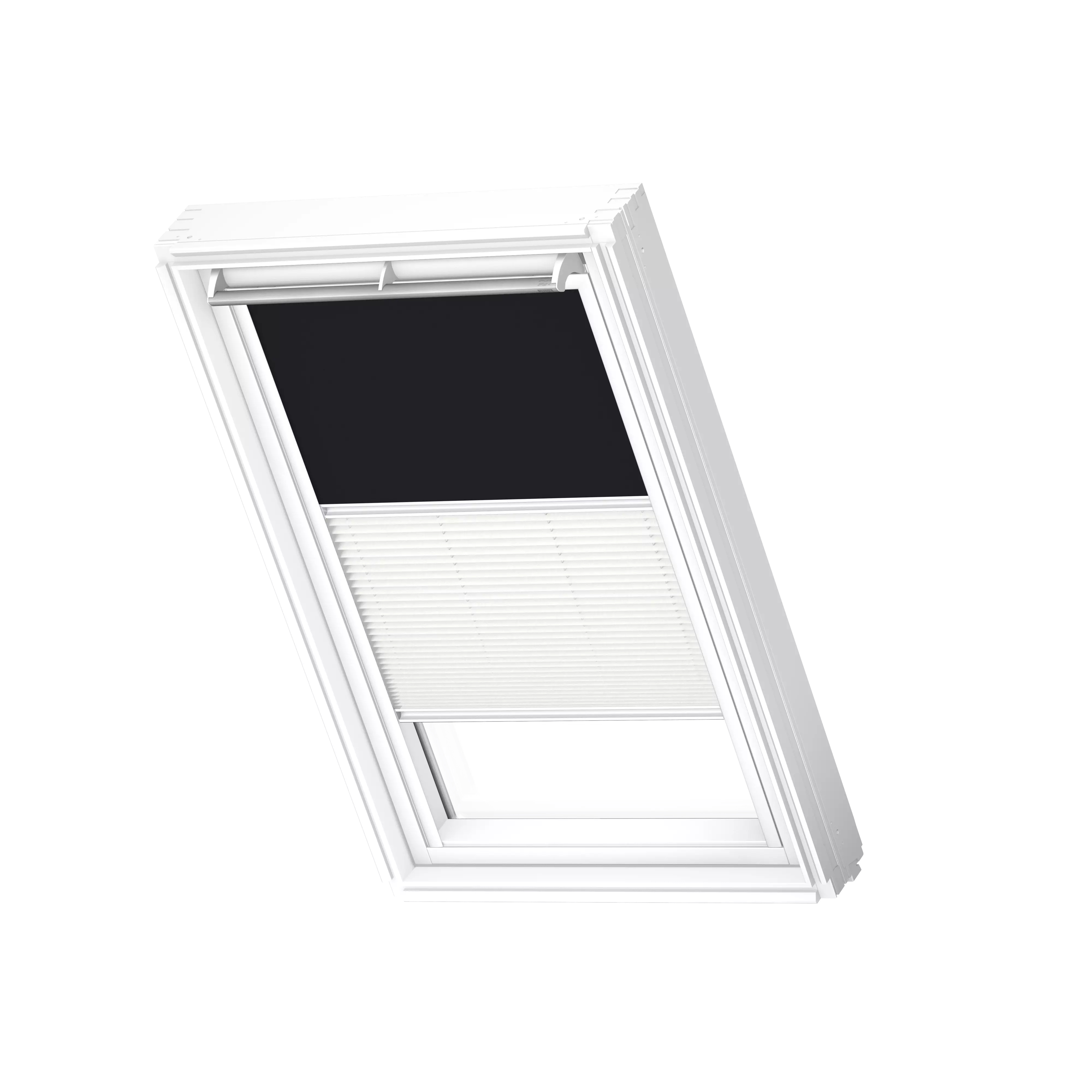Rollo Verdunk. & Plissee-Set