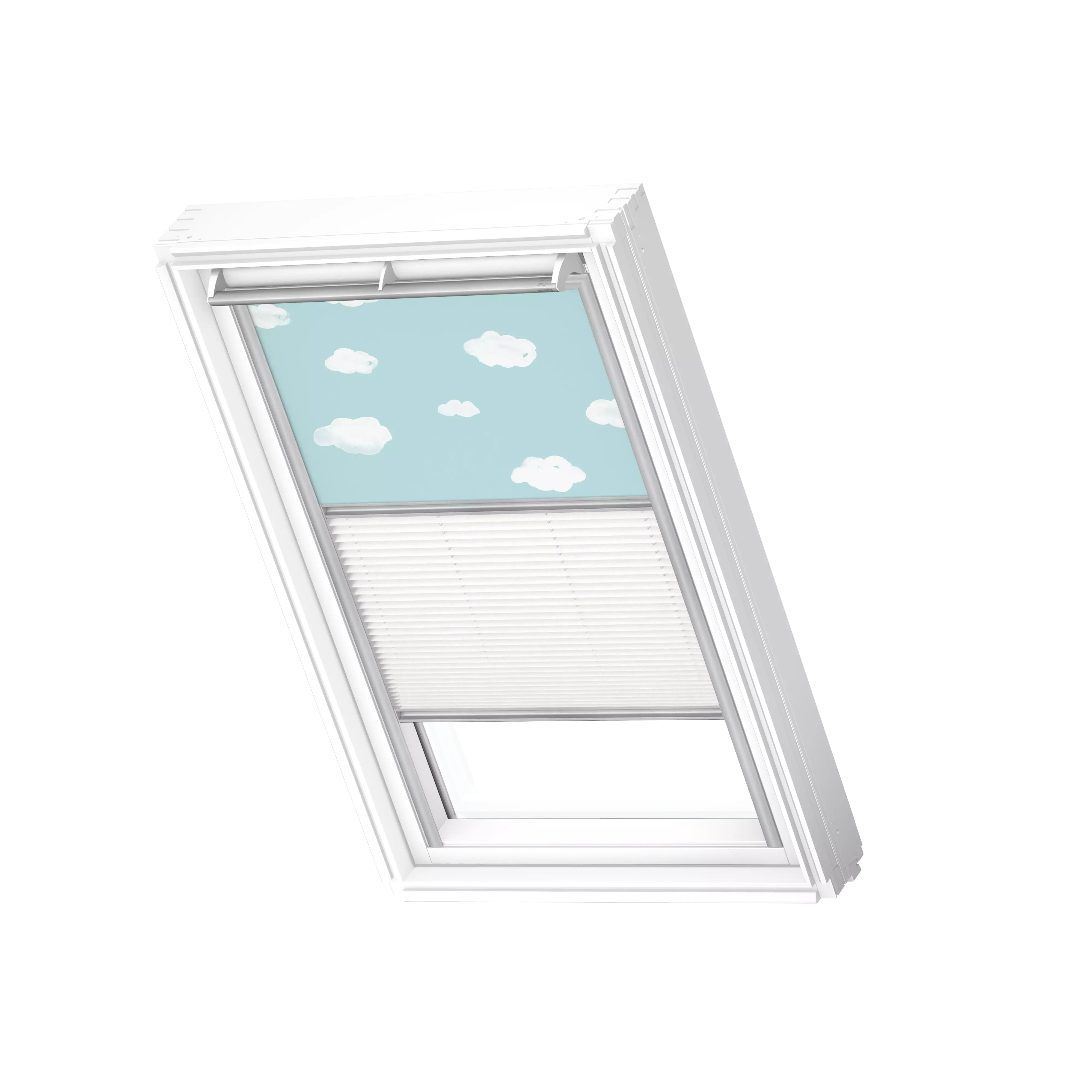 Rollo Verdunk. & Plissee-Set