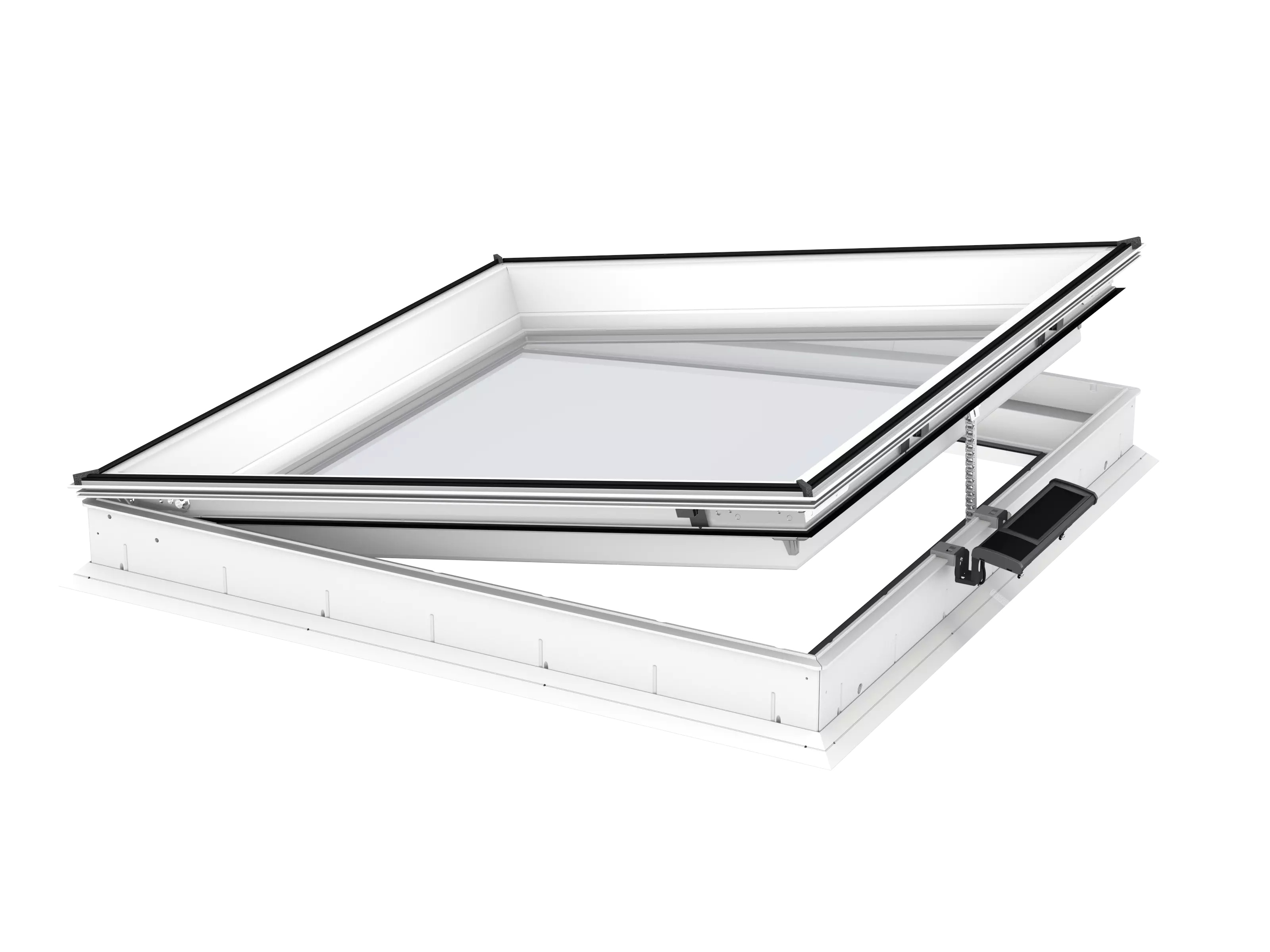 Flachdachfenster Basis Glas
