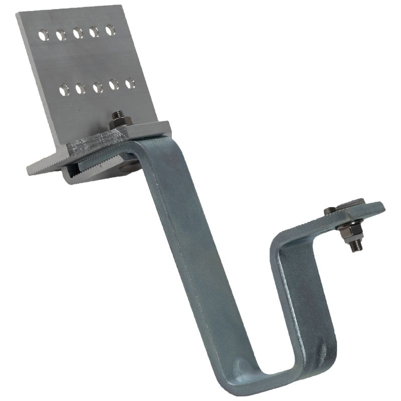 Solarhalter Stahl 8mm