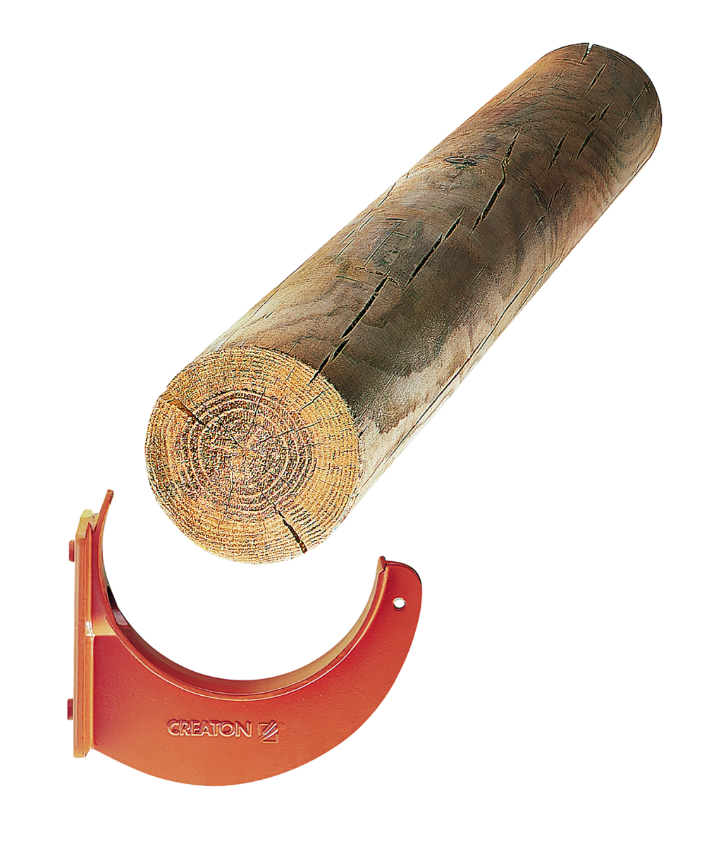 Alu-Rundholzhalter