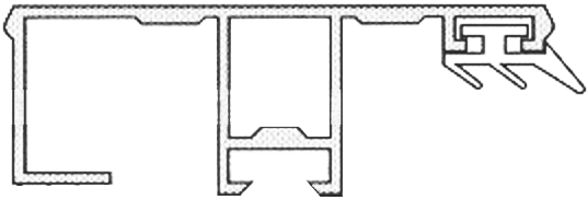 Alu-Stegrandprofil 16