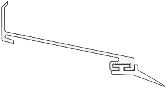 Alu-Wandanschlussprofil