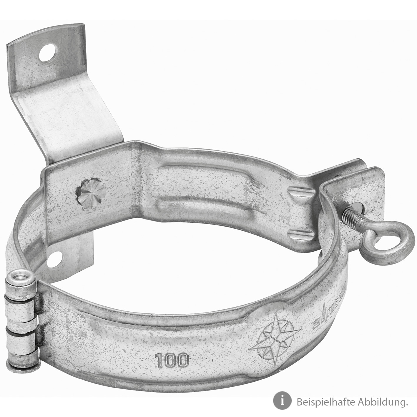 Meister-Rohrschelle rund